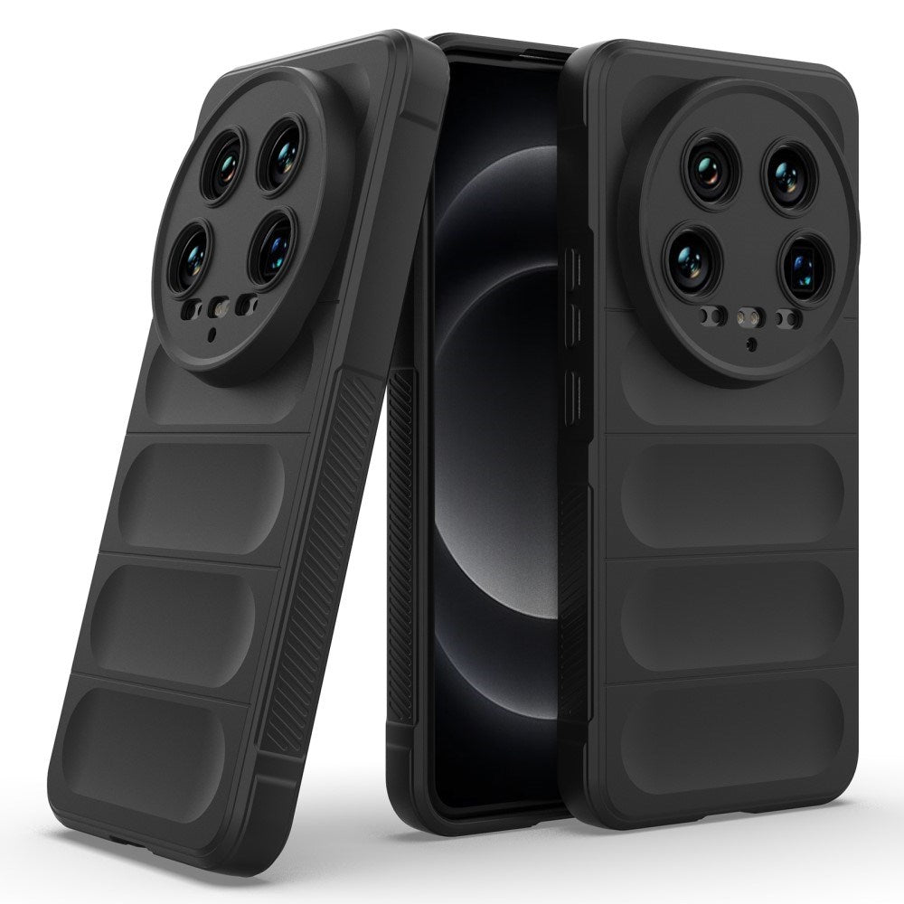 EIDERWOOD Xiaomi 14 Ultra Fleksibelt Plastik Mobil Cover - Sort