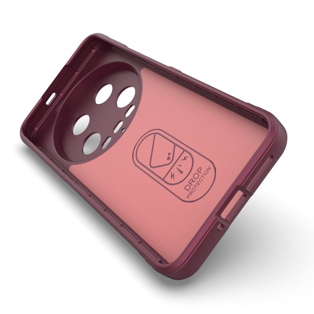 EIDERWOOD Xiaomi 14 Ultra Fleksibelt Plastik Mobil Cover - Vinrød