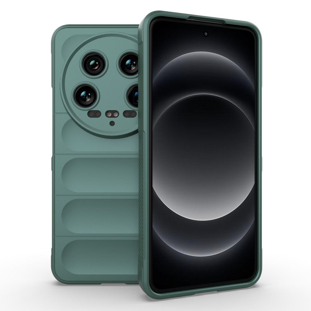 EIDERWOOD Xiaomi 14 Ultra Fleksibelt Plastik Mobil Cover - Grøn