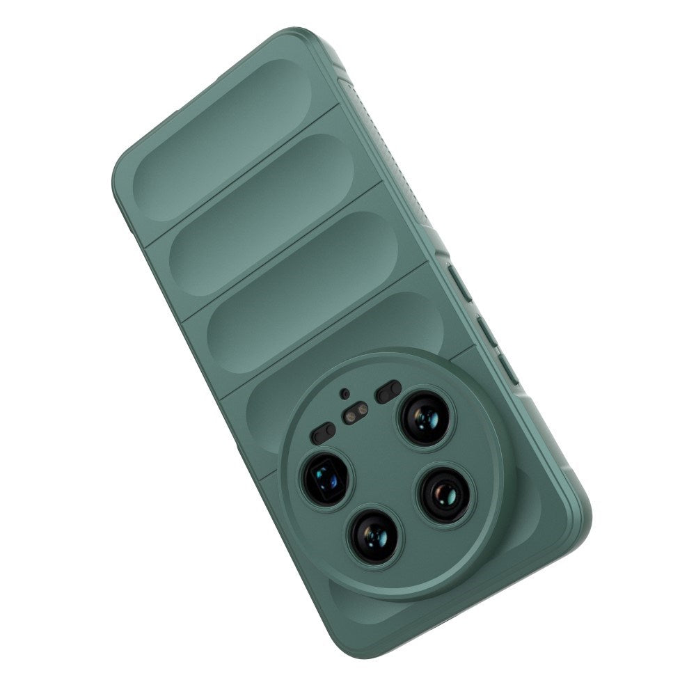 EIDERWOOD Xiaomi 14 Ultra Fleksibelt Plastik Mobil Cover - Grøn