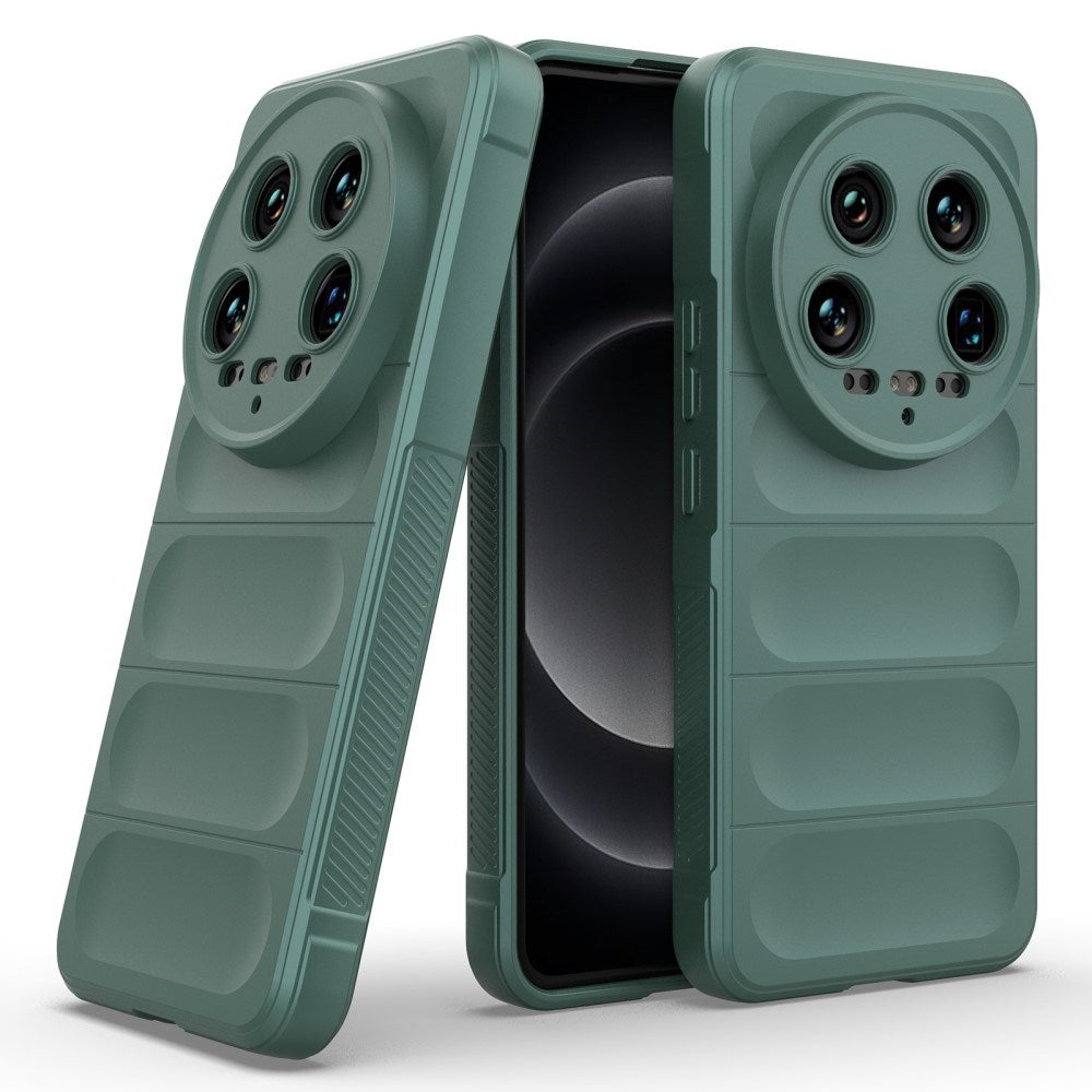 EIDERWOOD Xiaomi 14 Ultra Fleksibelt Plastik Mobil Cover - Grøn