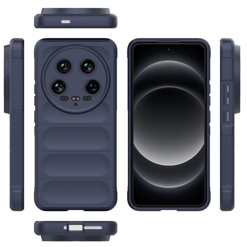 EIDERWOOD Xiaomi 14 Ultra Fleksibelt Plastik Mobil Cover - Blå