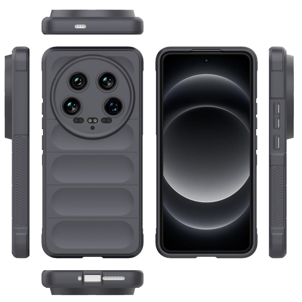 EIDERWOOD Xiaomi 14 Ultra Fleksibelt Plastik Mobil Cover - Grå