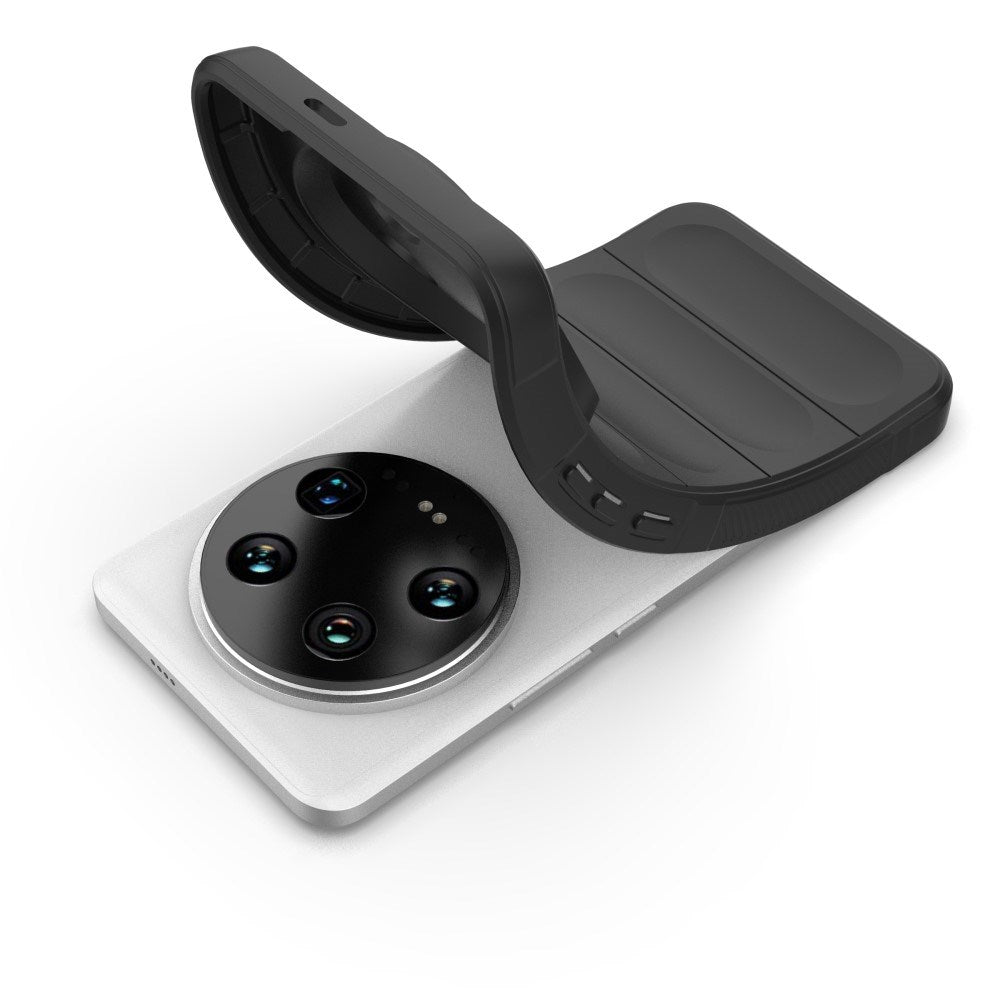 EIDERWOOD Xiaomi 14 Ultra Fleksibelt Plastik Mobil Cover - Grå