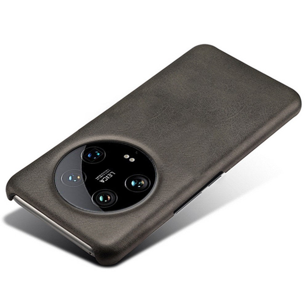 EIDERWOOD Xiaomi 14 Ultra Kunstlæder Mobil Cover - Sort