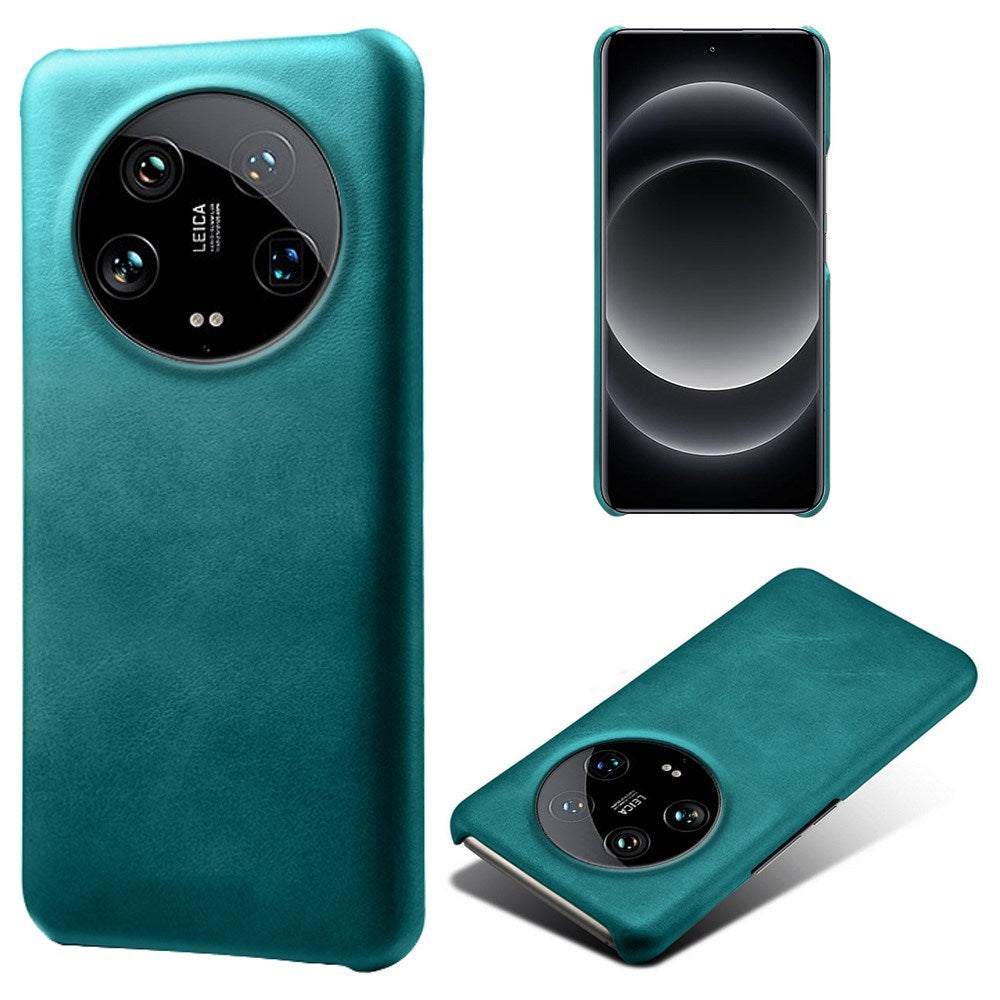 EIDERWOOD Xiaomi 14 Ultra Kunstlæder Mobil Cover - Grøn