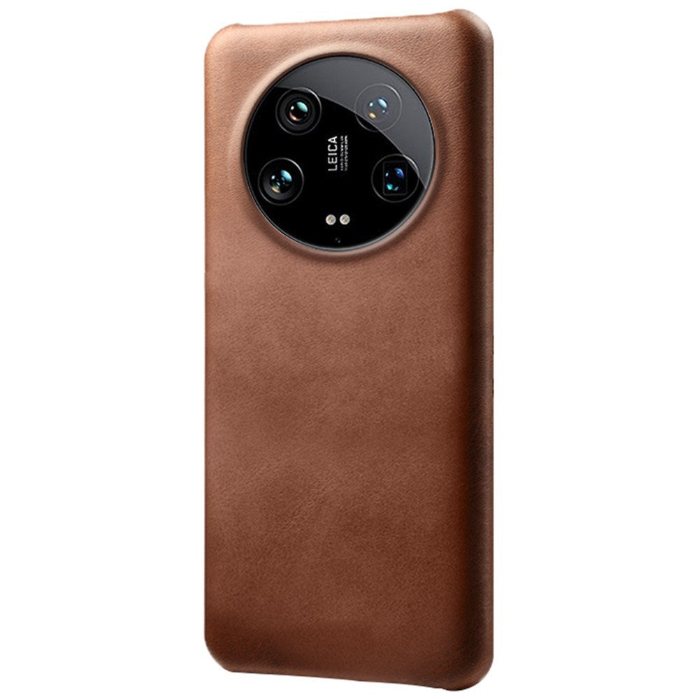 EIDERWOOD Xiaomi 14 Ultra Kunstlæder Mobil Cover - Brun