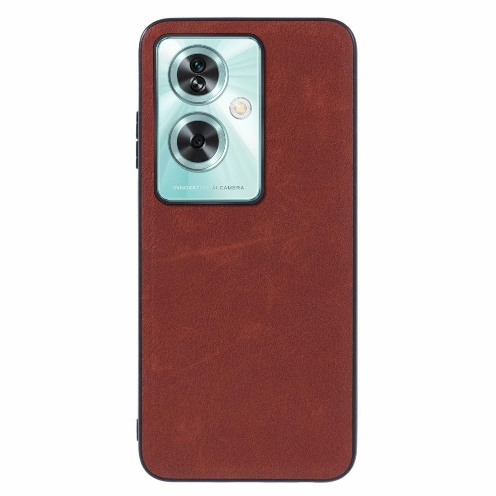 EIDERWOOD OnePlus Nord N30 SE (5G) Læderbelagt Plastik Mobil Cover - Brun
