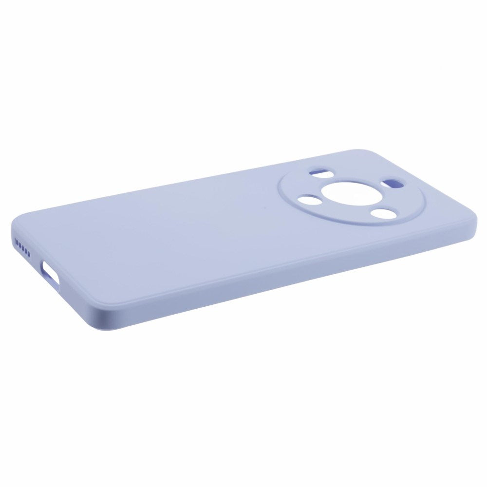 EIDERWOOD Honor Magic6 Lite 5G Cover – Fleksibelt Plast med Fiberforing og Perfekt Kameraudskæring - Lyseblå