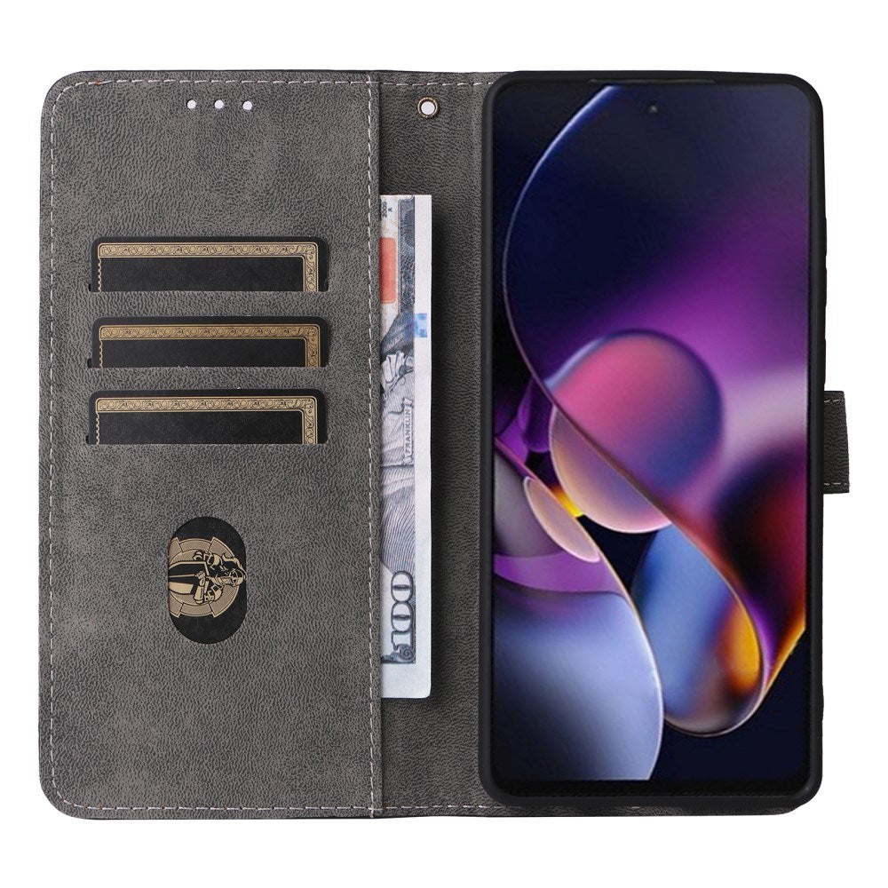 EIDERWOOD Motorola Moto G Stylus 5G (2024) Læder Mobil Cover m. Pung & Strop - Grøn