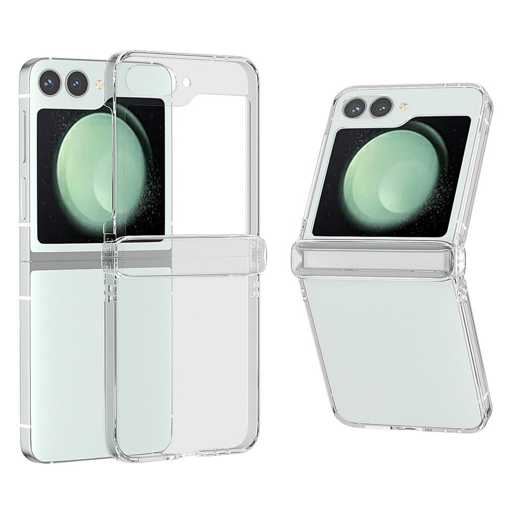 EIDERWOOD Samsung Galaxy Z Flip7 FE / Flip6 Hårdt Plastik Mobil Cover - Gennemsigtig
