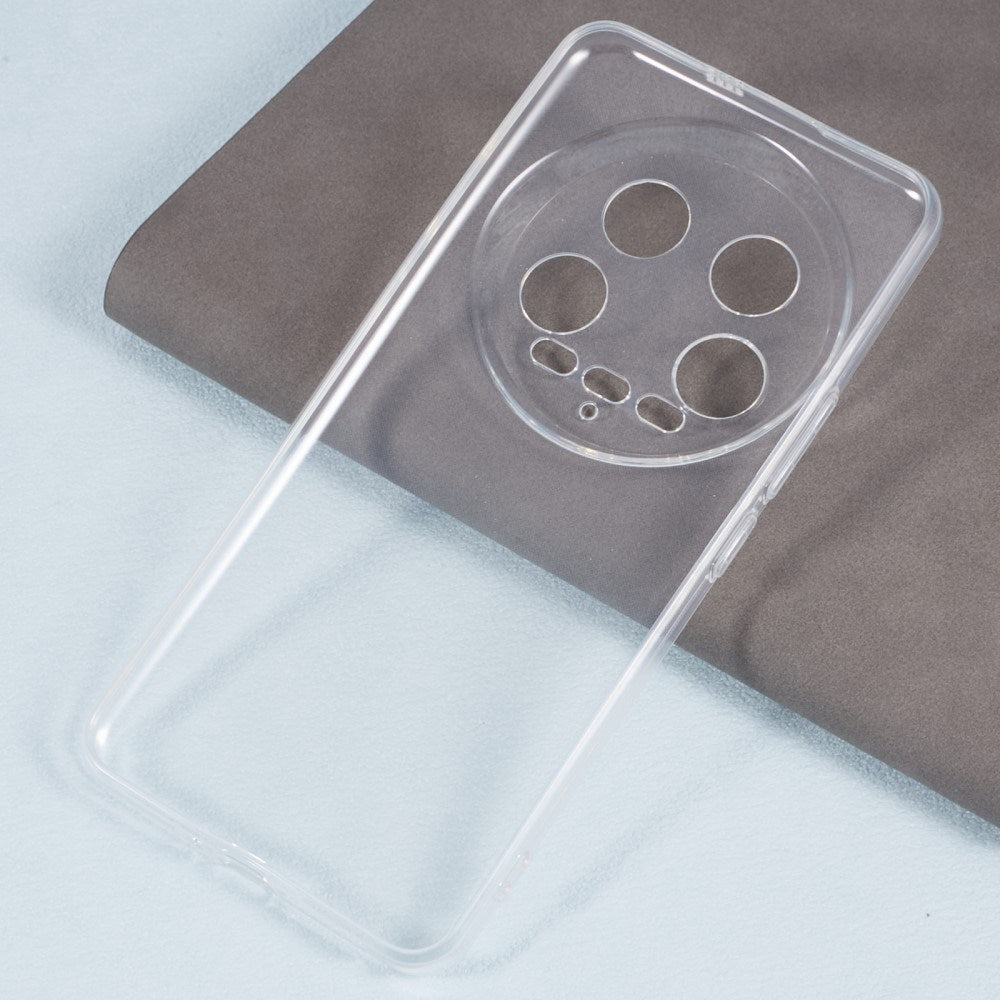 EIDERWOOD Xiaomi 14 Ultra Fleksibelt Plastik Mobil Cover - Gennemsigtig