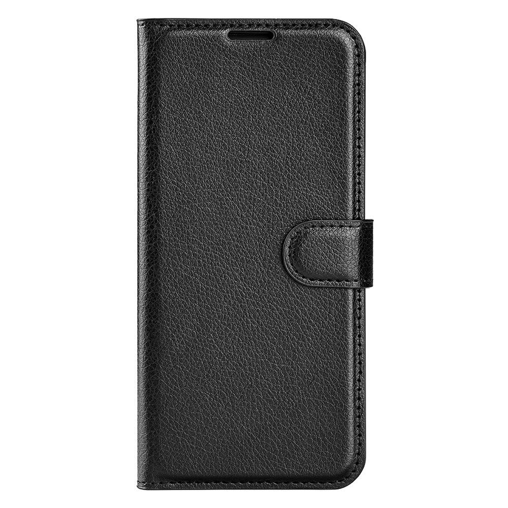 EIDERWOOD Asus Zenfone 11 Ultra Litchi Læder Mobil Cover m. Pung - Sort