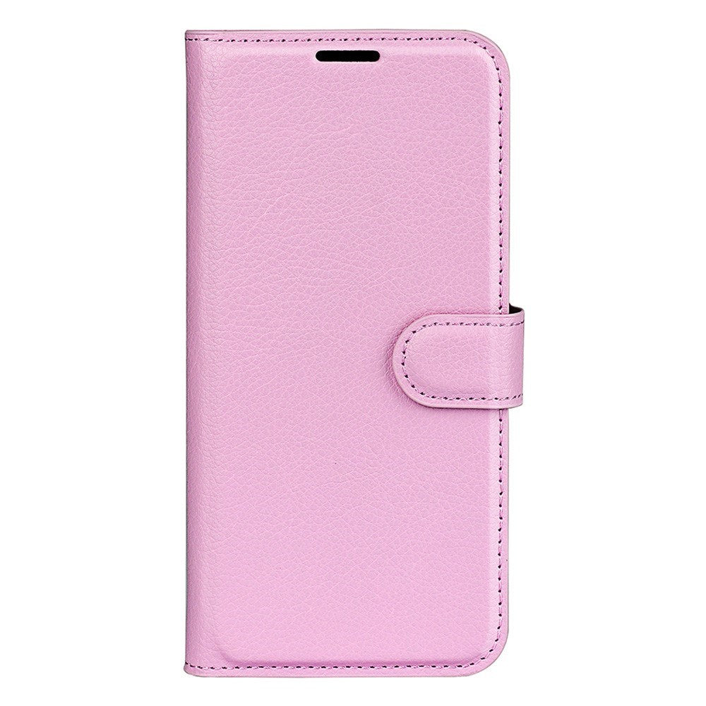 EIDERWOOD Asus Zenfone 11 Ultra Litchi Læder Mobil Cover m. Pung - Pink