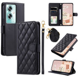 EIDERWOOD OnePlus Nord N30 SE (5G) / Oppo A79 (5G) / A2 (5G) Læder Mobil Cover m. Strop & Crossbody Taske Funktion - Sort