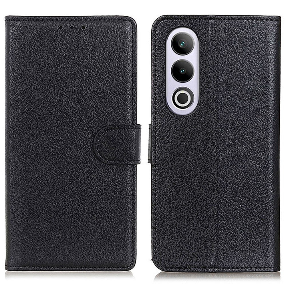 EIDERWOOD OnePlus Nord CE4 (5G) Læder Flip Cover m. Kortholder & Stander - Sort