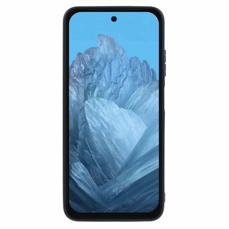 EIDERWOOD Google Pixel 9 Pro XL Læderbelagt Plastik Mobil Cover - Sort