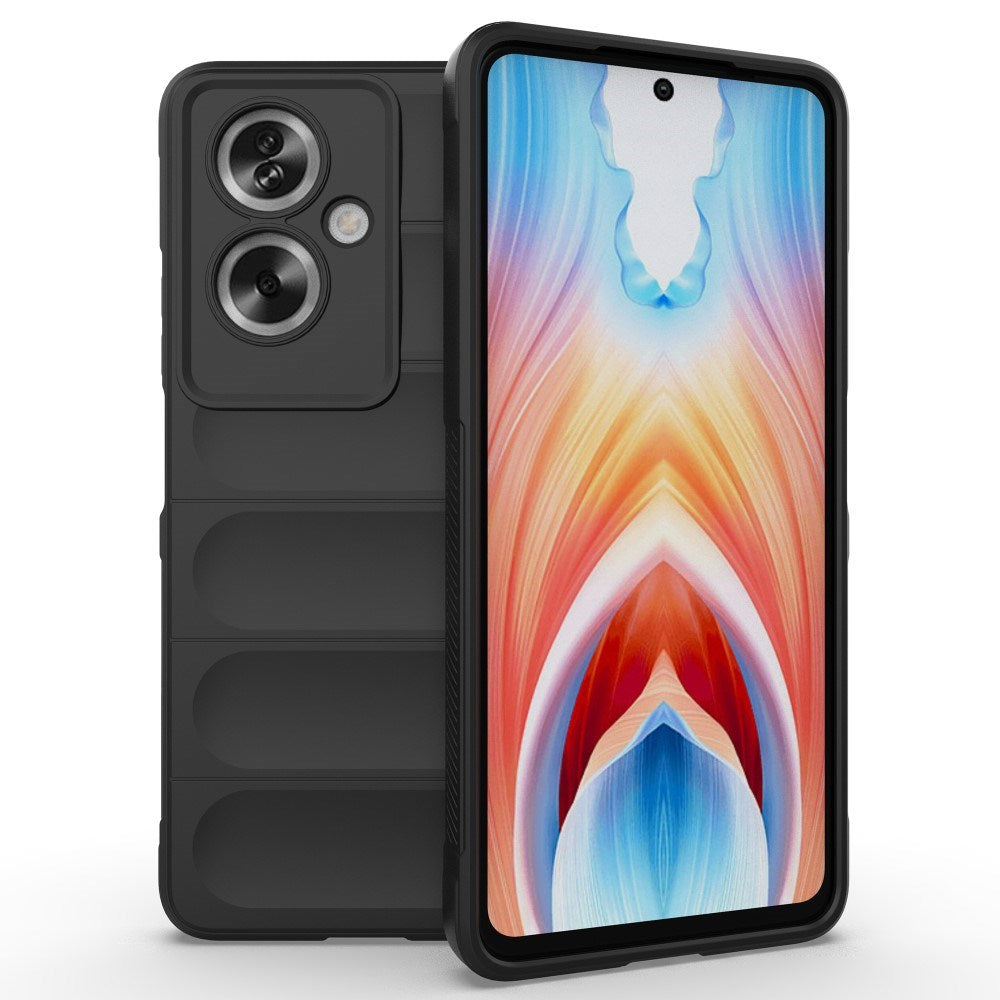 EIDERWOOD OPPO A79 (5G) / A2 (5G) Fleksibelt Plastik Mobil Cover - Sort
