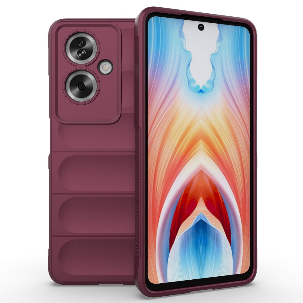 EIDERWOOD OPPO A79 (5G) / A2 (5G) Fleksibelt Plastik Mobil Cover - Vinrød