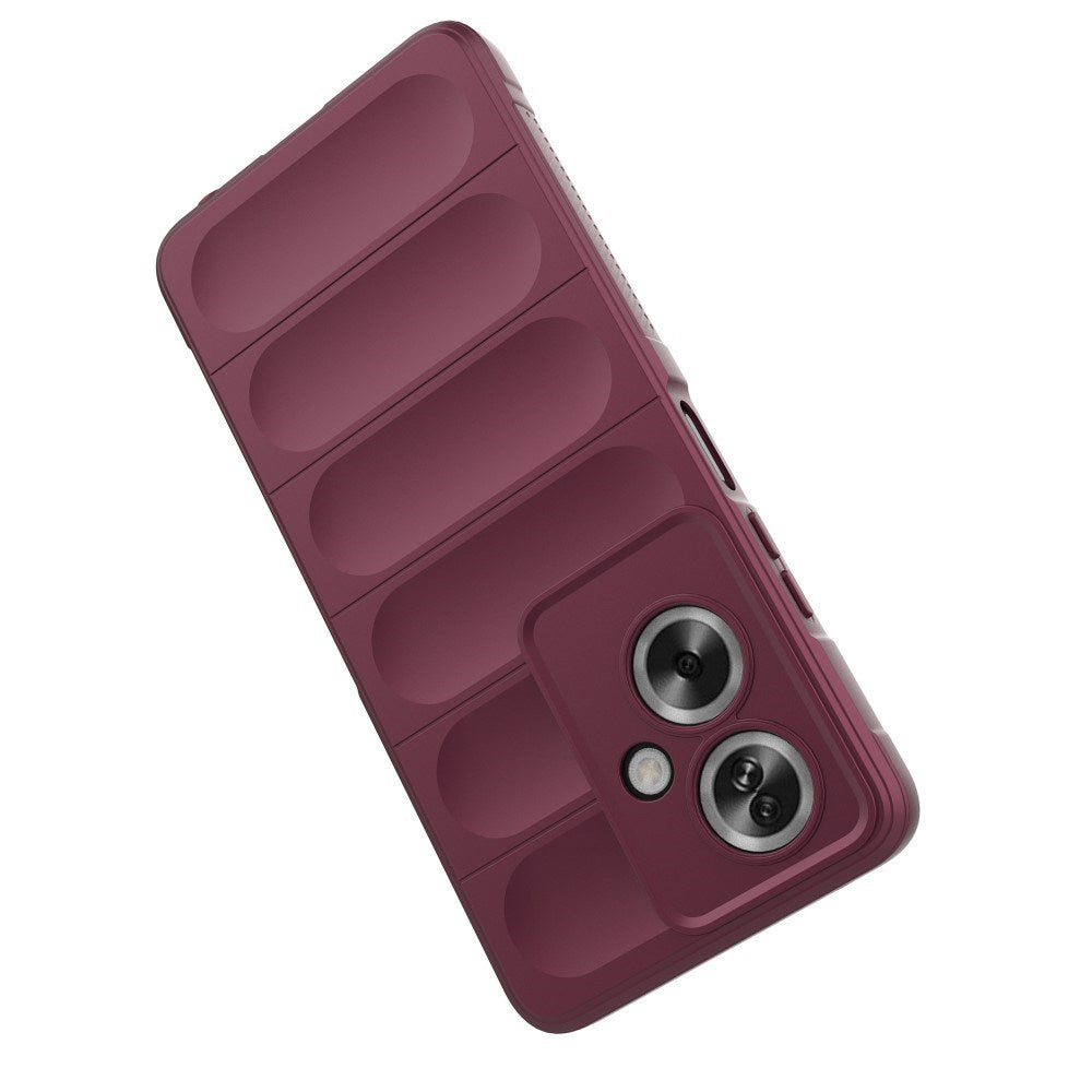 EIDERWOOD OPPO A79 (5G) / A2 (5G) Fleksibelt Plastik Mobil Cover - Vinrød