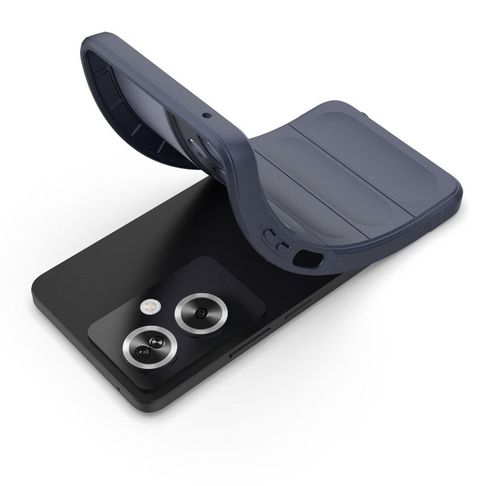 EIDERWOOD Oppo A79 (5G) / A2 (5G) Fleksibelt Plastik Mobil Cover - Mørkeblå