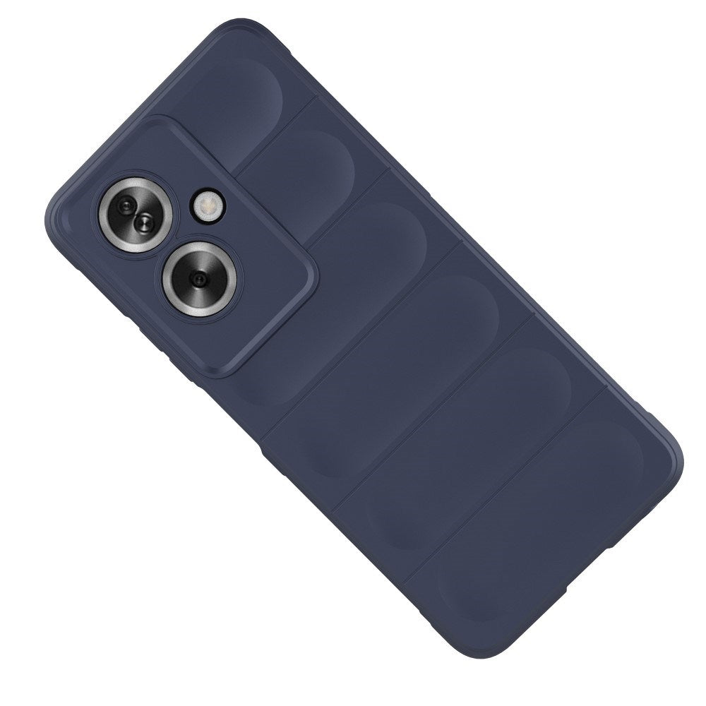 EIDERWOOD Oppo A79 (5G) / A2 (5G) Fleksibelt Plastik Mobil Cover - Mørkeblå