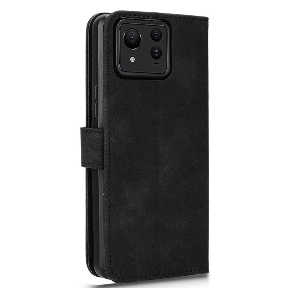 EIDERWOOD Asus Zenfone 11 Ultra Læder Mobil Cover m. Pung & Ståfunktion - Sort