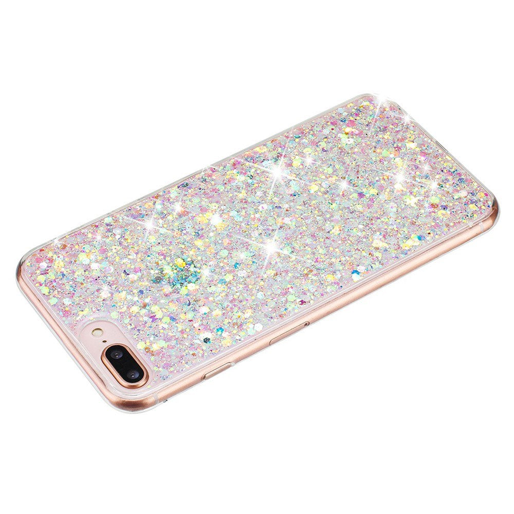 EIDERWOOD iPhone 8 Plus / 7 Plus / 6 (s) Plus Glitter Mobil Cover - Hvid