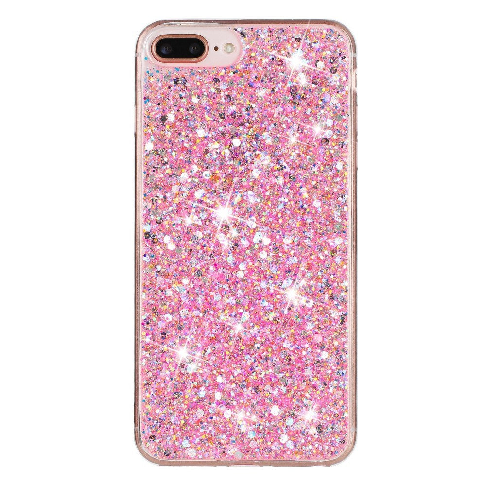 EIDERWOOD iPhone 8 Plus / 7 Plus / 6 (s) Plus Glitter Mobil Cover - Pink