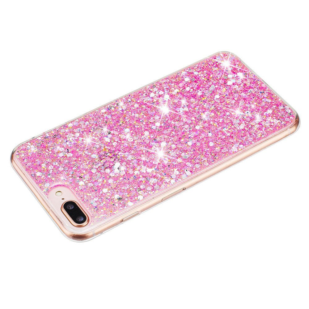 EIDERWOOD iPhone 8 Plus / 7 Plus / 6 (s) Plus Glitter Mobil Cover - Pink