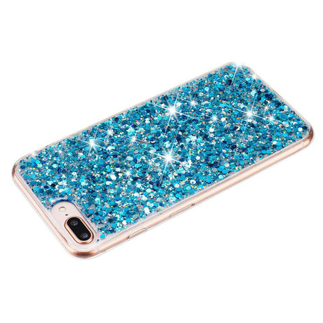 EIDERWOOD iPhone 8 Plus / 7 Plus / 6 (s) Plus Glitter Mobil Cover - Blå