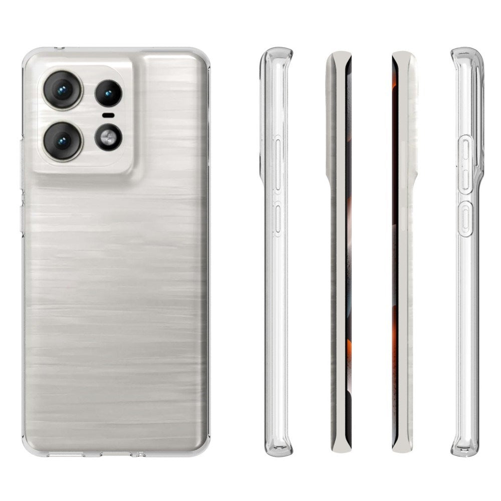 EIDERWOOD Motorola Edge 50 Pro Fleksibel Plastik Mobil Cover - Gennemsigtig