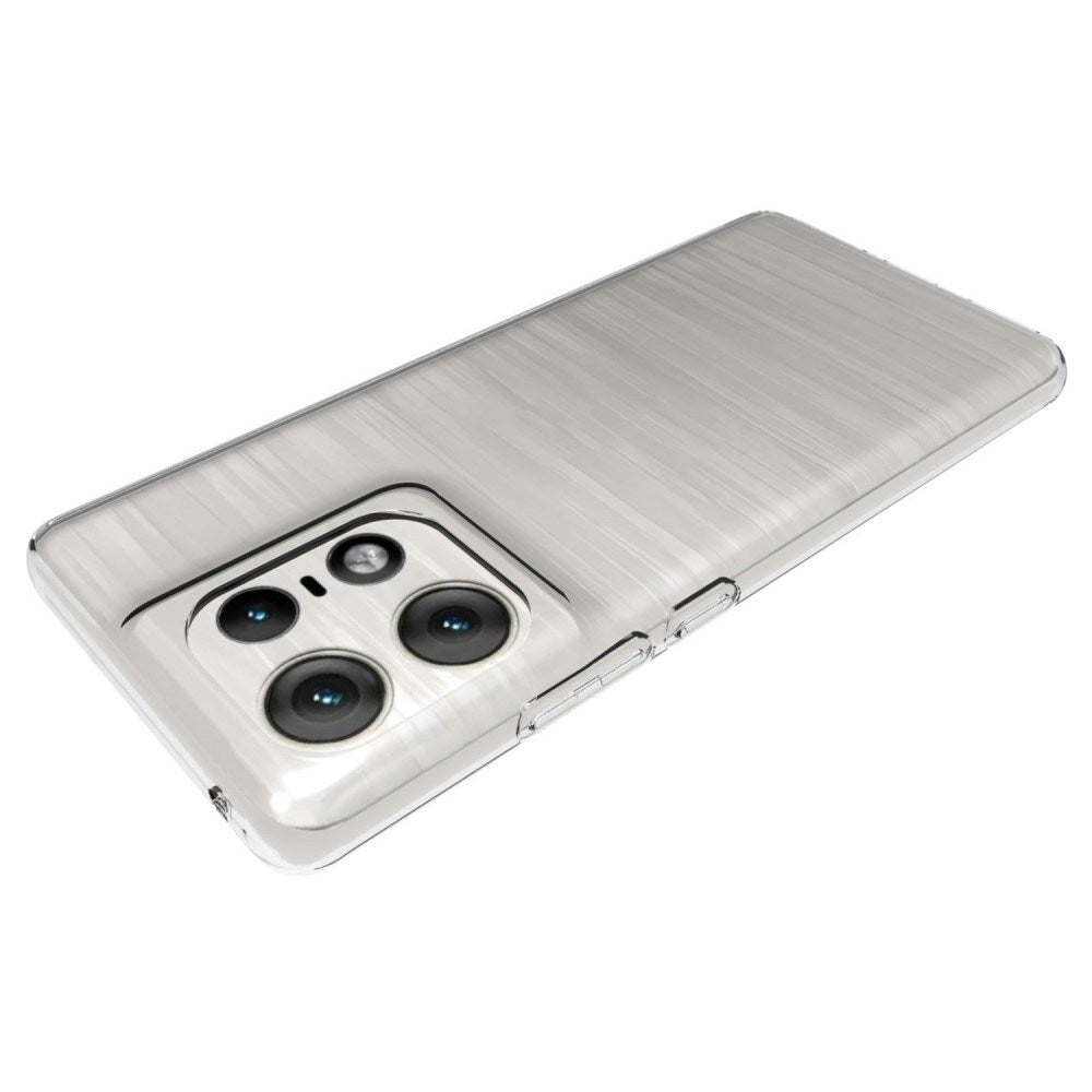EIDERWOOD Motorola Edge 50 Pro Fleksibel Plastik Mobil Cover - Gennemsigtig