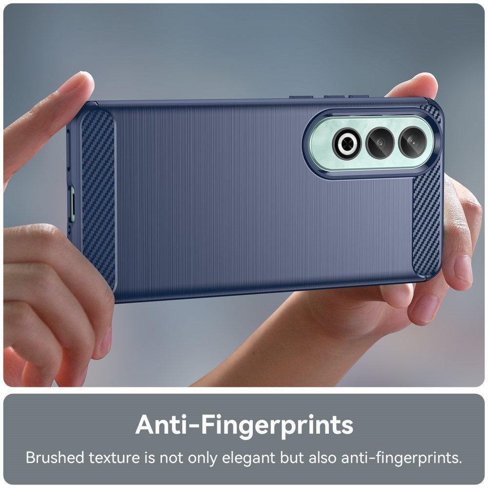 EIDERWOOD OnePlus Nord CE4 (5G) Brushed Carbon Mobil Cover - Blå