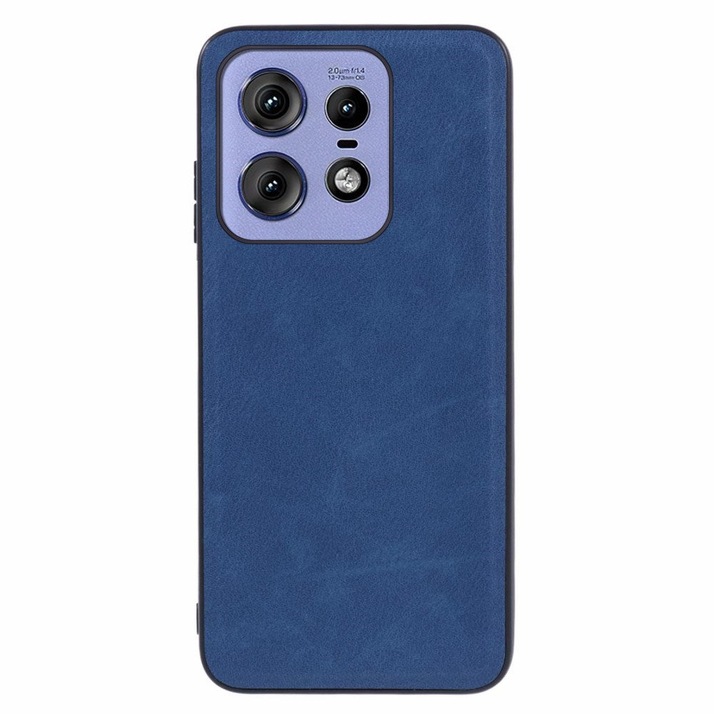 EIDERWOOD - Motorola Edge 50 Pro - Kunstlæder Bagside Cover - Blå