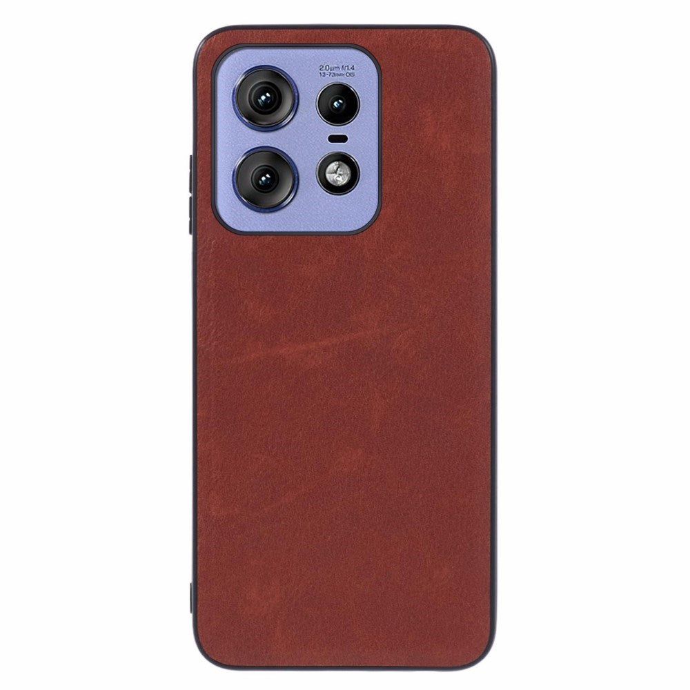 EIDERWOOD - Motorola Edge 50 Pro - Kunstlæder Bagside Cover - Brun