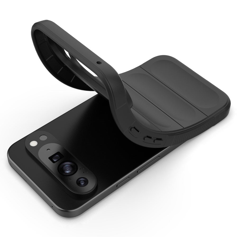 EIDERWOOD Google Pixel 9 Pro XL Fleksibelt Plastik Mobil Cover - Sort