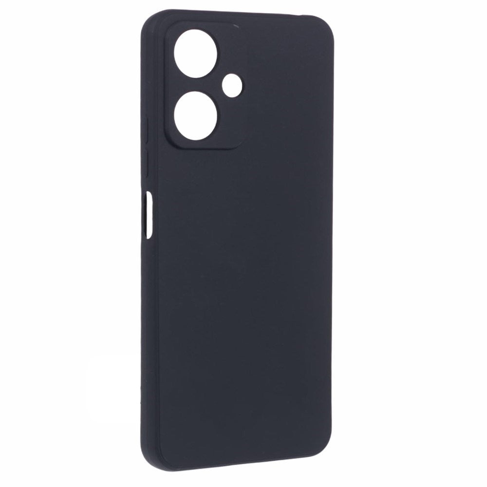 Xiaomi Redmi 13C (5G) - EIDERWOOD Fleksibelt Plast Cover - Sort