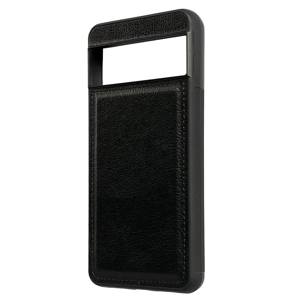 EIDERWOOD Google Pixel 9 / 9 Pro Læderbelagt Plastik Mobil Cover - Sort