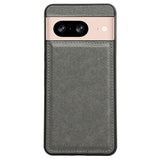 EIDERWOOD Google Pixel 9 / Pixel 9 Pro Læderbelagt Plastik Mobil Cover - Grå