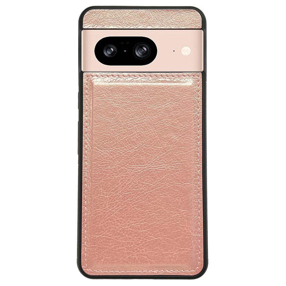 EIDERWOOD Google Pixel 9 / Pixel 9 Pro Læderbelagt Plastik Mobil Cover - Rose Gold