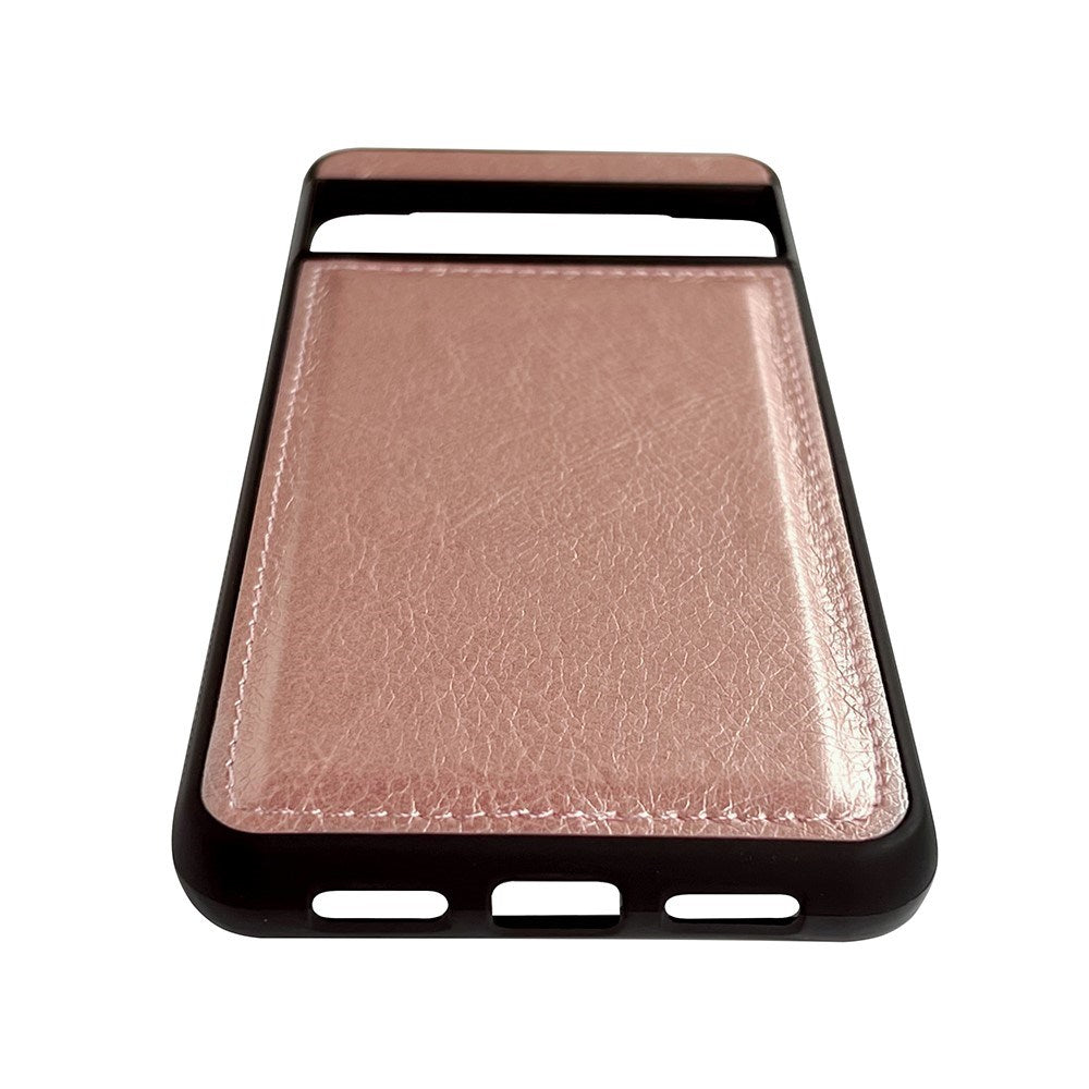 EIDERWOOD Google Pixel 9 / 9 Pro Læderbelagt Plastik Mobil Cover - Rose Gold