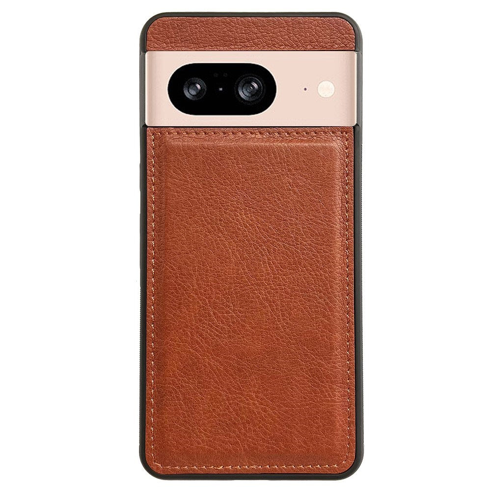 EIDERWOOD Google Pixel 9 / 9 Pro Læderbelagt Plastik Mobil Cover - Brun