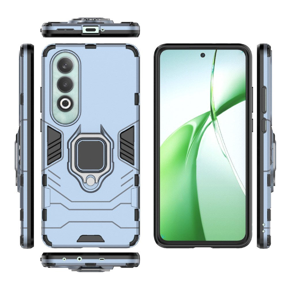 EIDERWOOD OnePlus Nord CE4 (5G) Hybrid Håndværker Mobil Cover m. Magnetisk Kickstand - Blå