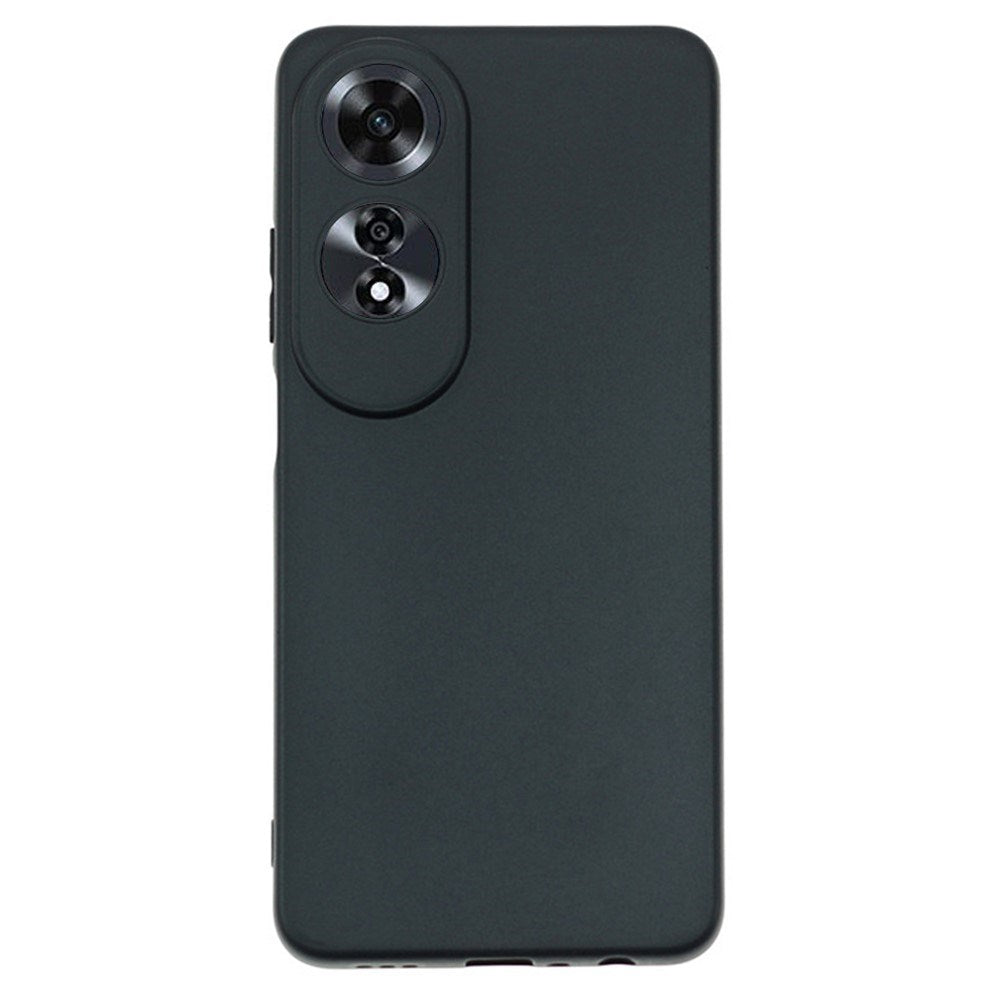 Oppo A60 - EIDERWOOD Fleksibelt Plast Cover - Sort