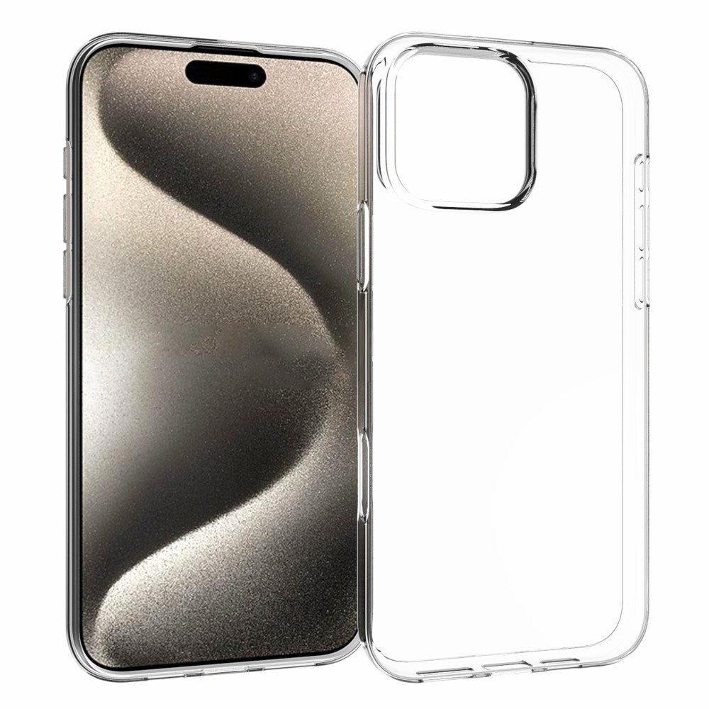 EIDERWOOD iPhone 16 Pro Max Fleksibel Plast Mobil Cover - Gennemsigtig