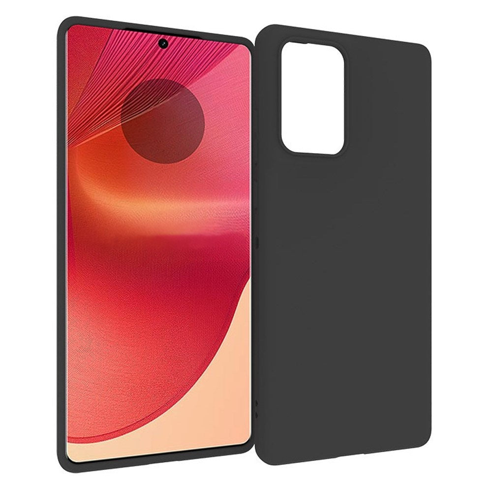 EIDERWOOD Motorola Edge 50 Fusion Mat Fleksibelt Plastik Mobil Cover - Sort