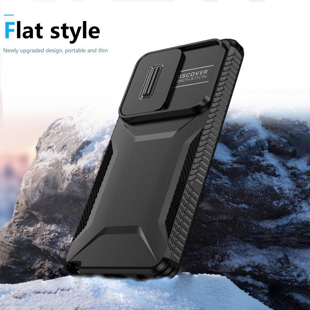 EIDERWOOD Motorola Moto G Stylus 5G (2024) Håndværker Mobil Cover m. Cam Slider - Sort