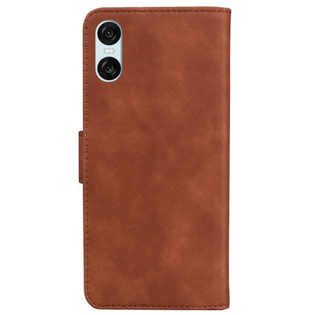 EIDERWOOD Sony Xperia 5 VI Læder Mobil Cover m. Pung - Brun