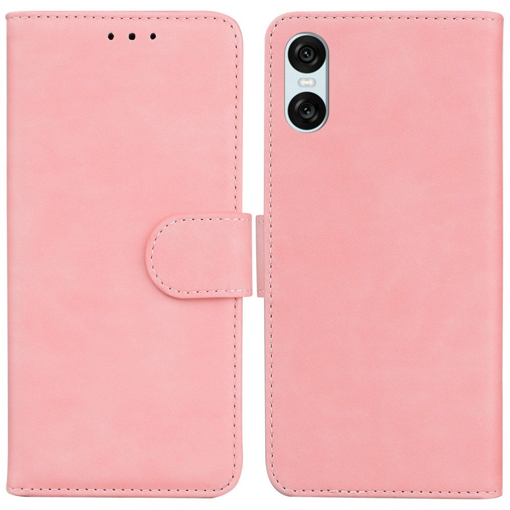 EIDERWOOD Sony Xperia 5 VI Læder Mobil Cover m. Pung - Pink